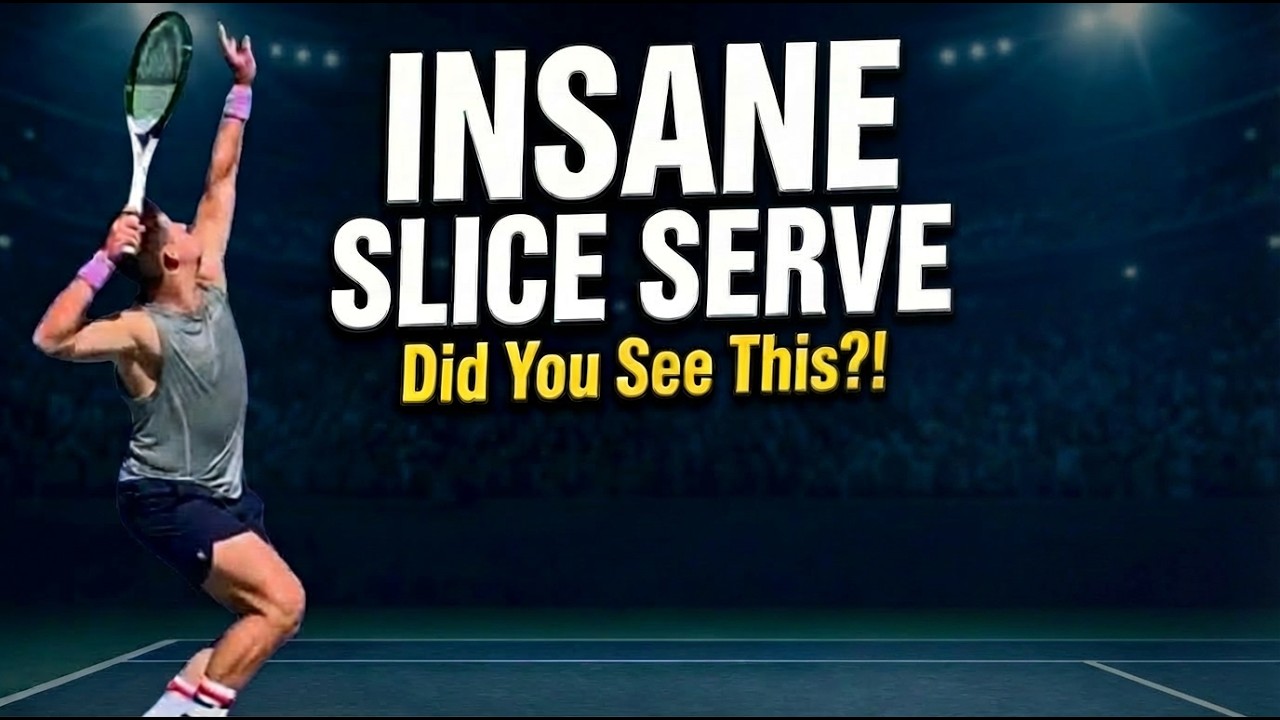 Анализ самой невероятной подачи с подрезкой, когда-либо выполненной в теннисном матче.