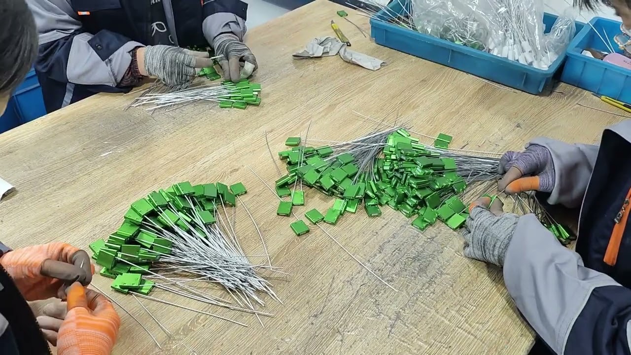 The production process of cable seal Y-231