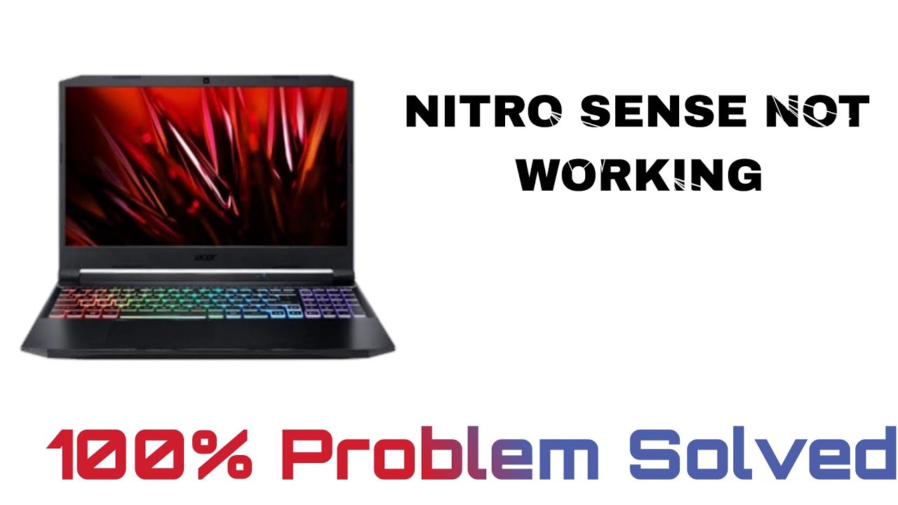 FIX NITROSENSE NOT WORKING IN WINDOWS 11 How to Fix It YouTube