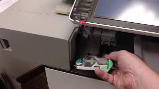 RICOH Staples Type T replacement in MP C3503