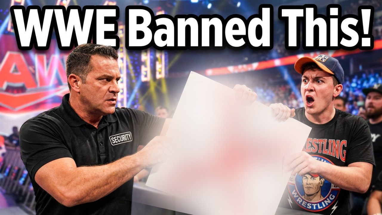 WWE BANNED These Signs and Here's Why