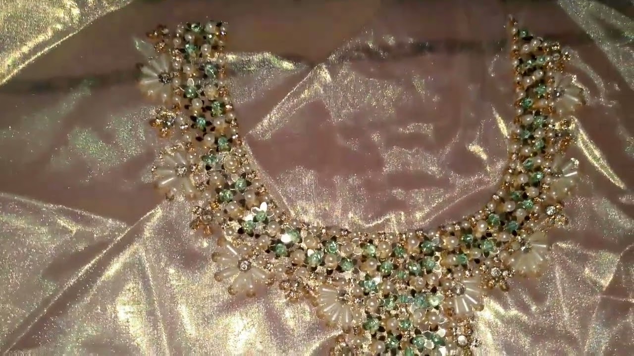 beautiful neck design very easy 