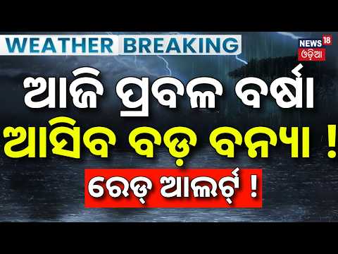 ପ୍ରବଳ ବର୍ଷା ଆଲର୍ଟ୍‌ ! ଆସିବ ବଡ଼ ବନ୍ୟା...Depression Intensifies | Subarnarekha Flood |Heavy Rain Alert