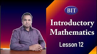 Full BIT Semester 1 - Intro. Maths. Lesson 12 Guide