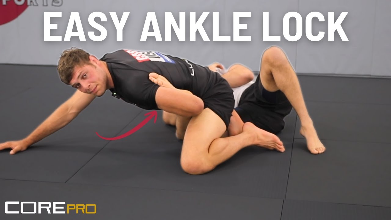 Фиксатор лодыжки животом вниз для белых поясов (важные детали, которые вы упускаете)