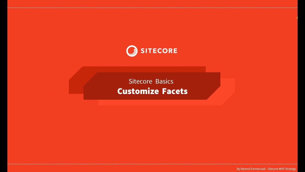 24 - Sitecore Basics Series - Campaign facets - YouTube
