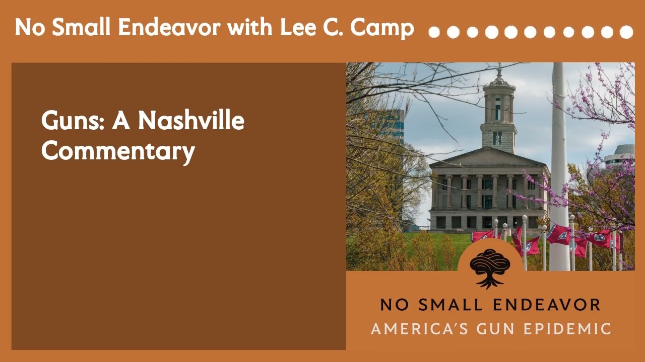 106: America’s Gun Epidemic: David Hemenway, Chris Hays, Carly Crouch, and Diane Latiker