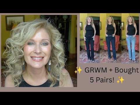 GRWM Using Old Favorites… Plus the Jeans I Bought in 5 Colors!