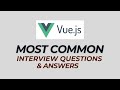 Vue js Interview Questions and Answers | How to Pass the Interview