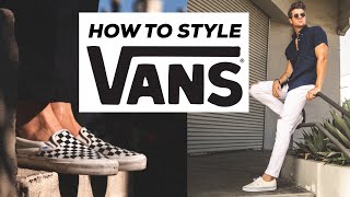 How to Style (& CLEAN) Vans Sneakers | Parker York Smith