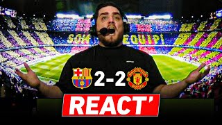 Barça vs Man United (2-2) - Live Réaction