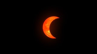 Solar Eclipse Session 1 (15 June 2020) in Maya 2020