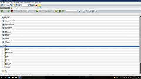 Adding and removing reports to and from favorites in Delpro