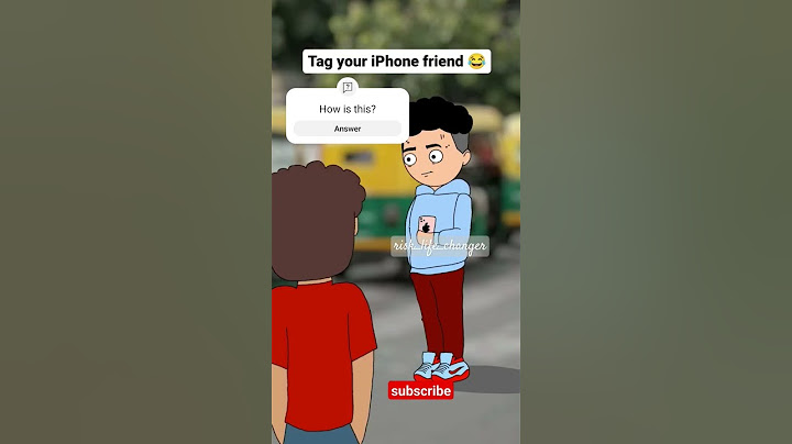My friend after buy an iPhone 🤪🤪