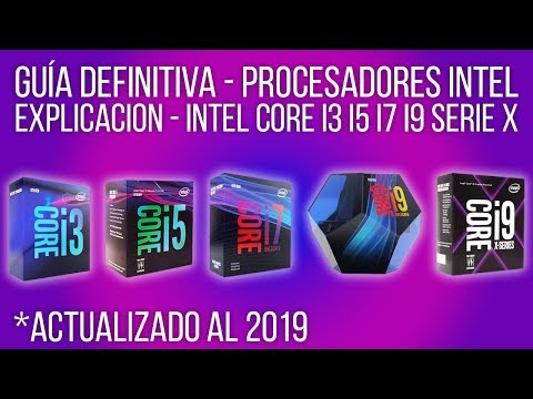 Vídeo: Diferencia Entre Procesadores Intel Core De Primera Y Segunda Generación