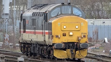 37419 Carl Haviland joins the Carlisle Freight Variety  01 & 03 March 23