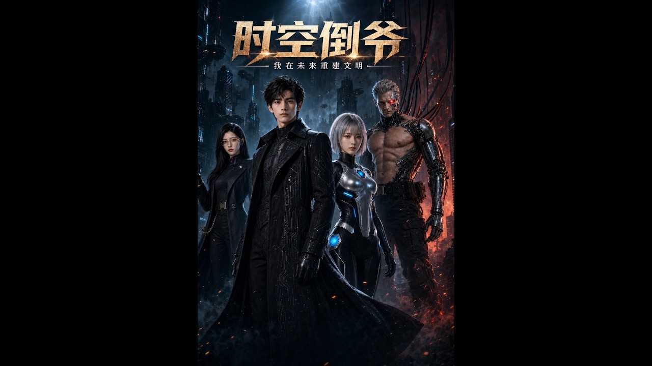 【一口气看完】《时空倒爷：我在未来重建文明》#短剧 #AI短剧 #逆袭 #drama #爽剧 #鲨鱼先生