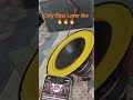 Full power of powerful bass and bass movement