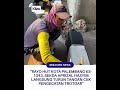 "Sambut HUT ke-1343, Sekda Aprizal Hasyim tinjau pengecatan trotoar di Jalan Sudirman. Mantap nian!"
