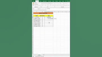How to Use the EDATE Function in Excel | Step-by-Step Tutorial #excel #exceltips