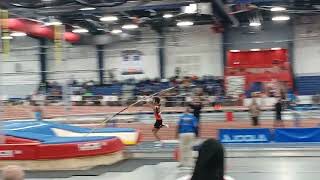 Payton just misses 15&#39; 3&quot; at the first indoor meet of 2024.