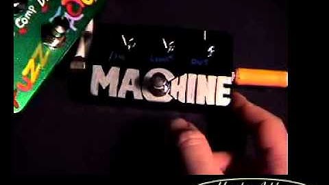 ZVex Machine Fuzz Hand-Painted Guitar Effects Pedal (MA-PAINTED)