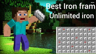 Unlimited Iron Fram Tutorial Minecraft Pocket Edition || Minecraft PE || #minecraft #minecraftpe