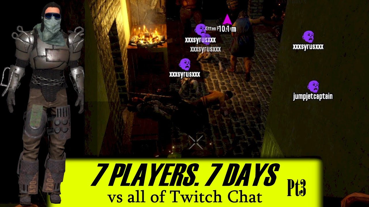 7 Players, 7 Days vs All of Chat | 7dtd Special | Pt3