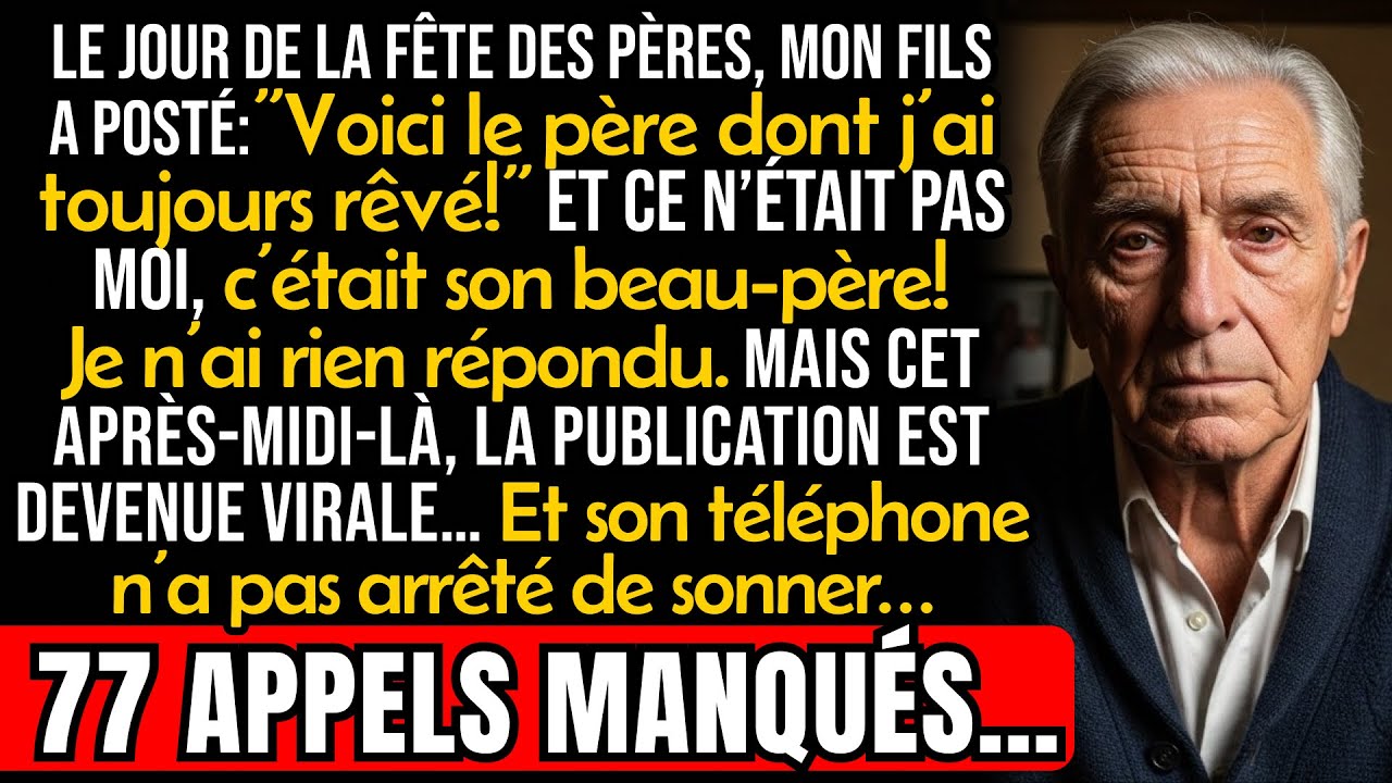 Mon fils a dit que son beau-père était son vrai père… puis 77 appels manqués
