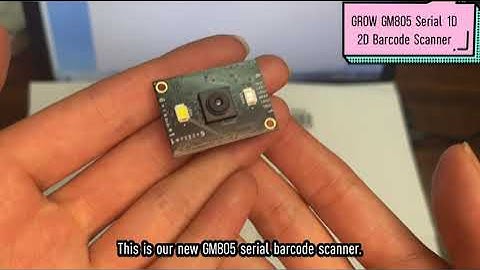 GROW GM805 Serial DC5V USB/TTL232 Interface 1D/2D QR Bar Code Reader PDF417 Barcode Scanner Module