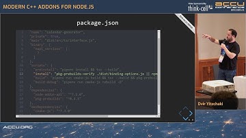 Modern C++ Addons for Node.js - Dvir Yitzchaki - ACCU 2024