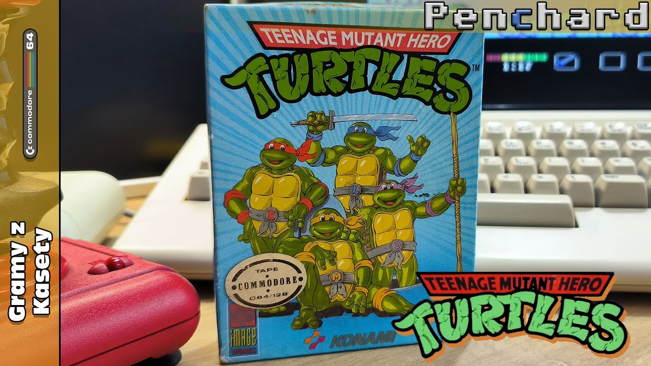Commodore 64 - Teenage Mutant Hero Turtles (wersja kasetowa)