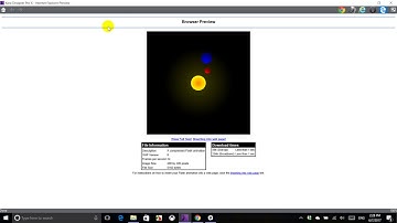 Xara Planetary Animation