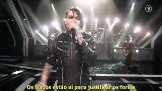 Marilyn Manson e Rammstein - The Beautiful People (Ao Vivo) - Legendado Português BR