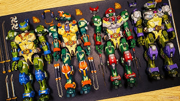 TMNT mecha LEONARDO MICHEALANGELO RAPHAEL DONATELLO