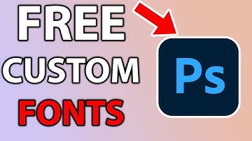 How To Download and Install Custom Fonts In Photoshop - Full Tutorial