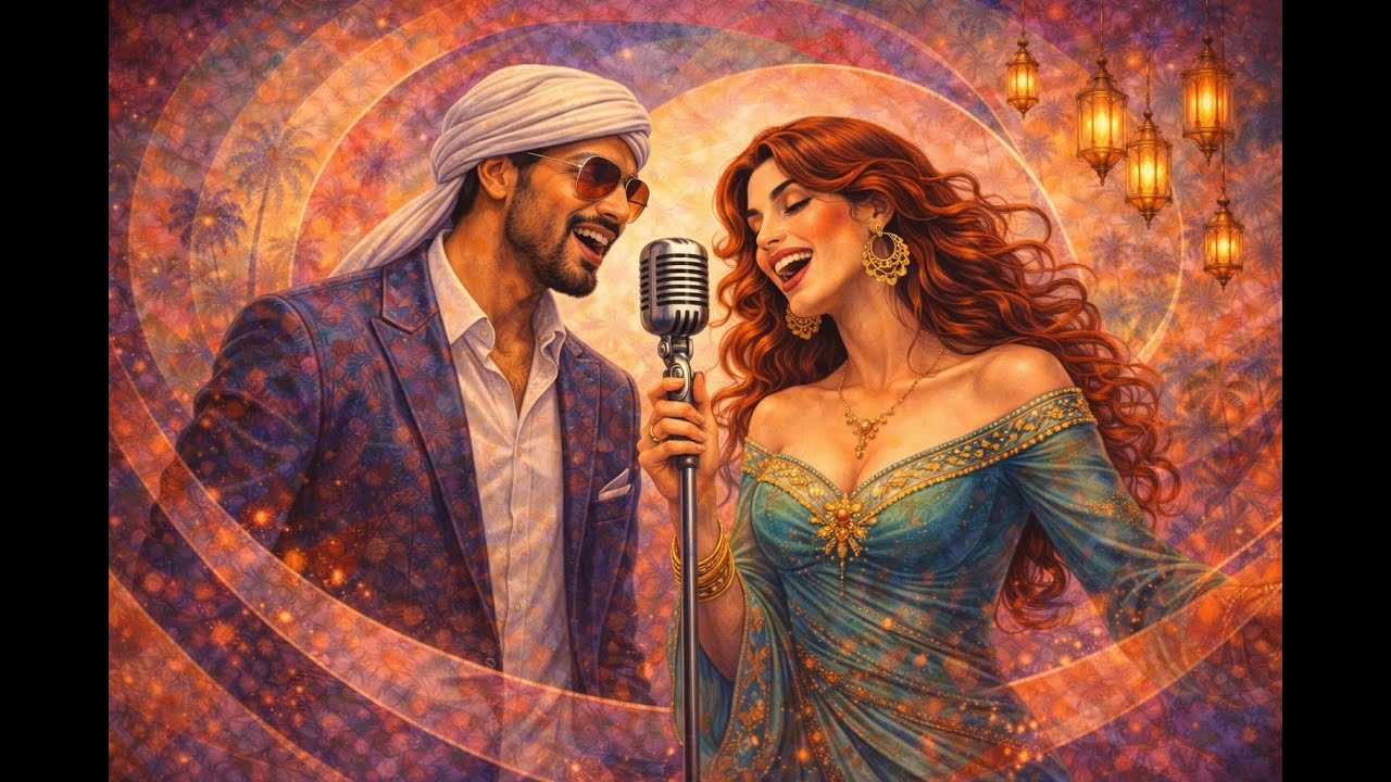 Lo fi Jazz meets Arabic Musical vibes. Enjoy your life with Music جاز عربي