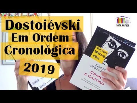 LidoLendo #240 | Dostoiévski em Ordem Cronológica 2019 - #dostôesselindo
