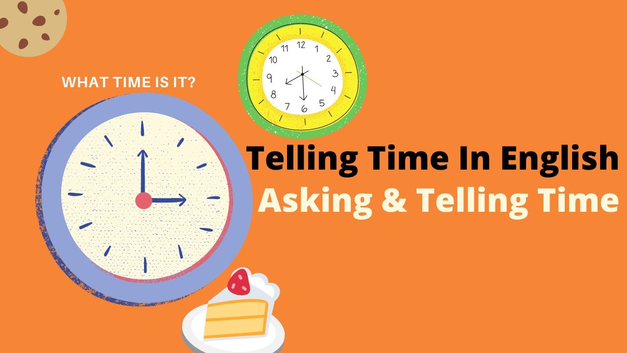 How To Tell Time In English ।। Learn Telling Time In English ।। Live