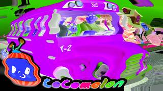 [1 HOUR LOOP] Wheels on the Bus 🎡 Fun Sound Variations &amp; Remix for Kids 🍼 Cocomelon Nursery Rhymes✨