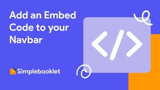 Add an Embed Code to your Navbar