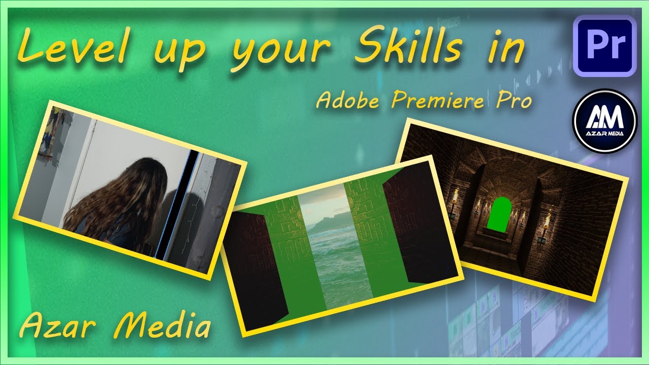 Create open door transition in Adobe Premiere Pro