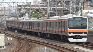 【元 B901編成】武蔵野線E231系900番台（MU1編成）西船橋駅を発車