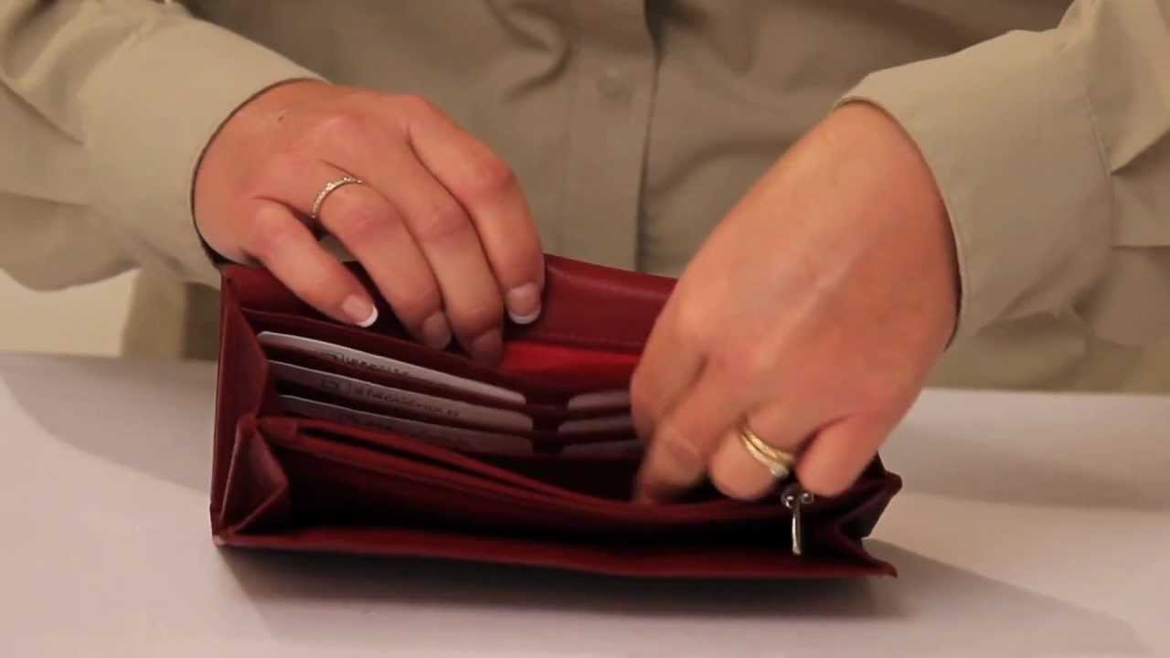 Identity Stronghold Secure Wallet Ladies Clutch Overview RFID Blocking