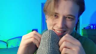 ASMR | Making your brain mush ( Beanie sounds, Soft spoken, breathy whispers, deep whispering) screenshot 4
