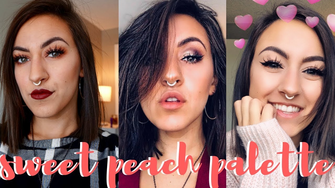 SWEET PEACH PALETTE: 3 LOOKS \\ Rhiannon Lauren