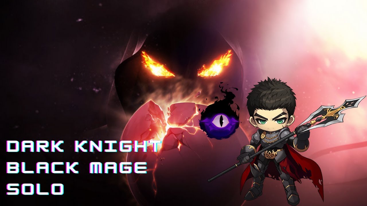 Dark Knight Black Mage Solo - GMS | Kronos
