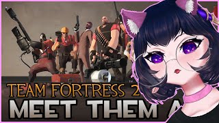 Reacting to Meet The Team || Team Fortress 2 Reaction || ErinyaBucky reacts