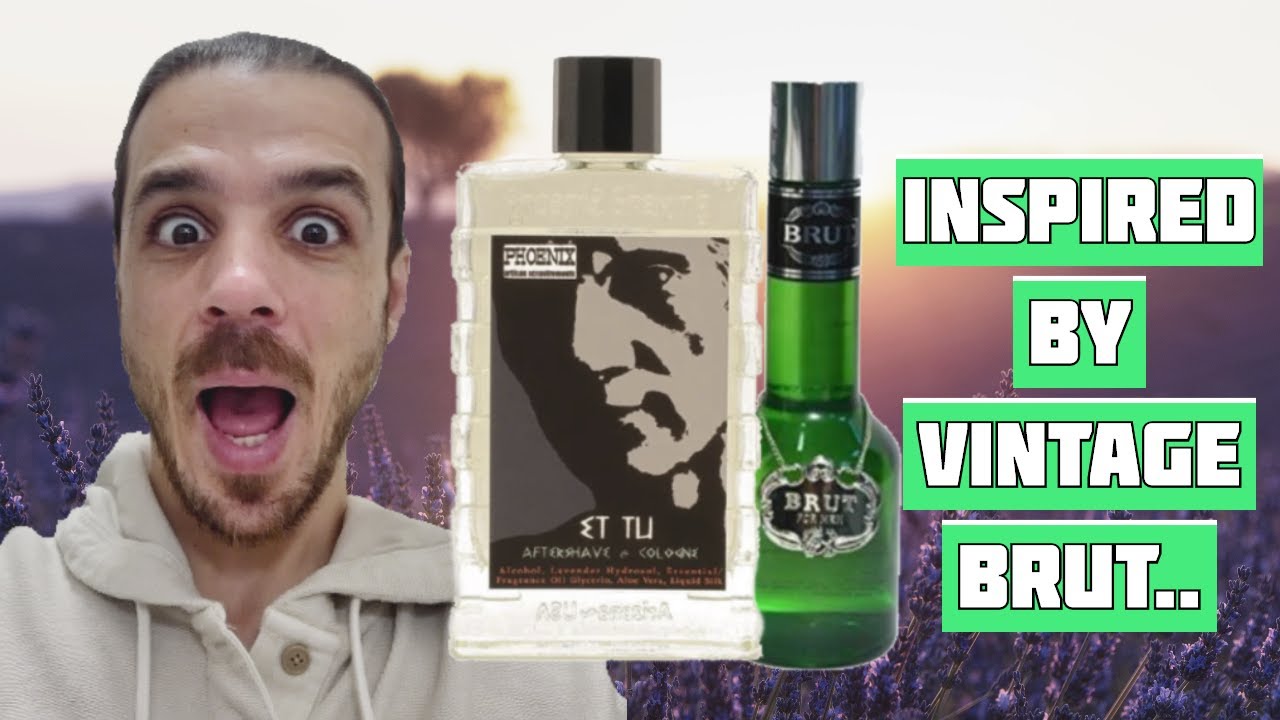 Et Tu NATURAL Smelling Fragrance Based On Vintage Brut By