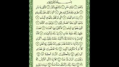سورة الفجر ناصر القطامي تلاوة مؤثرة و باكية Alfajr Alqatami